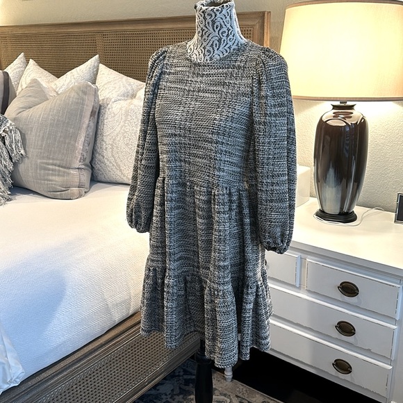 NWT Mango Tweed Dress - Picture 6 of 9